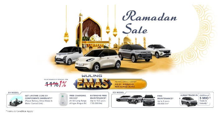 Promo Spesial Wuling Maret 2024 di Momen Ramadan!